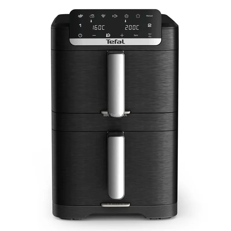 Tefal EY7568E0 Easy Fry Crispy Stack kuumaõhufritüür, 10 L, 2700 W, must