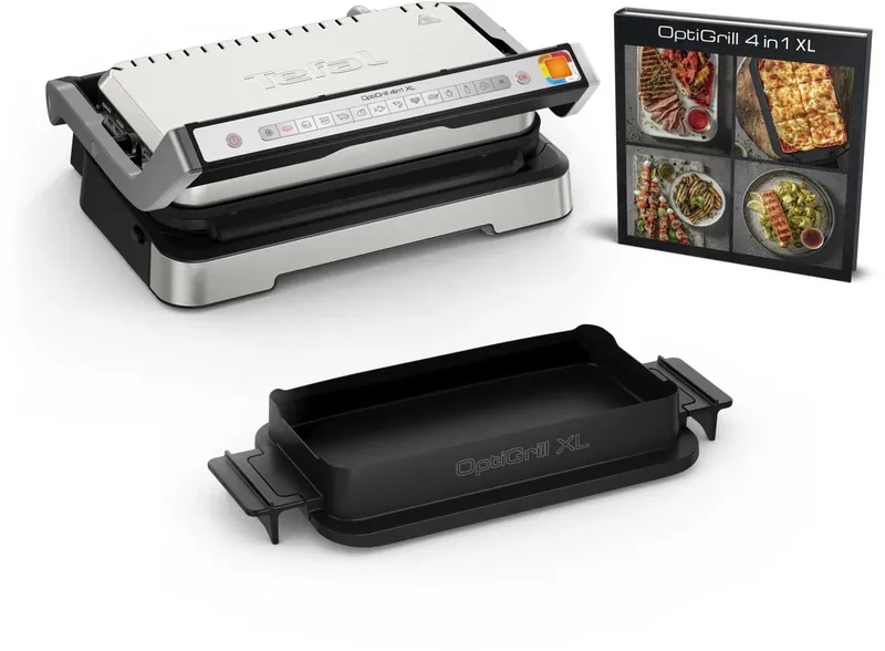 Tefal GC784D30 OptiGrill 4in1 XL elektrigrill, 2200W, 800cm²