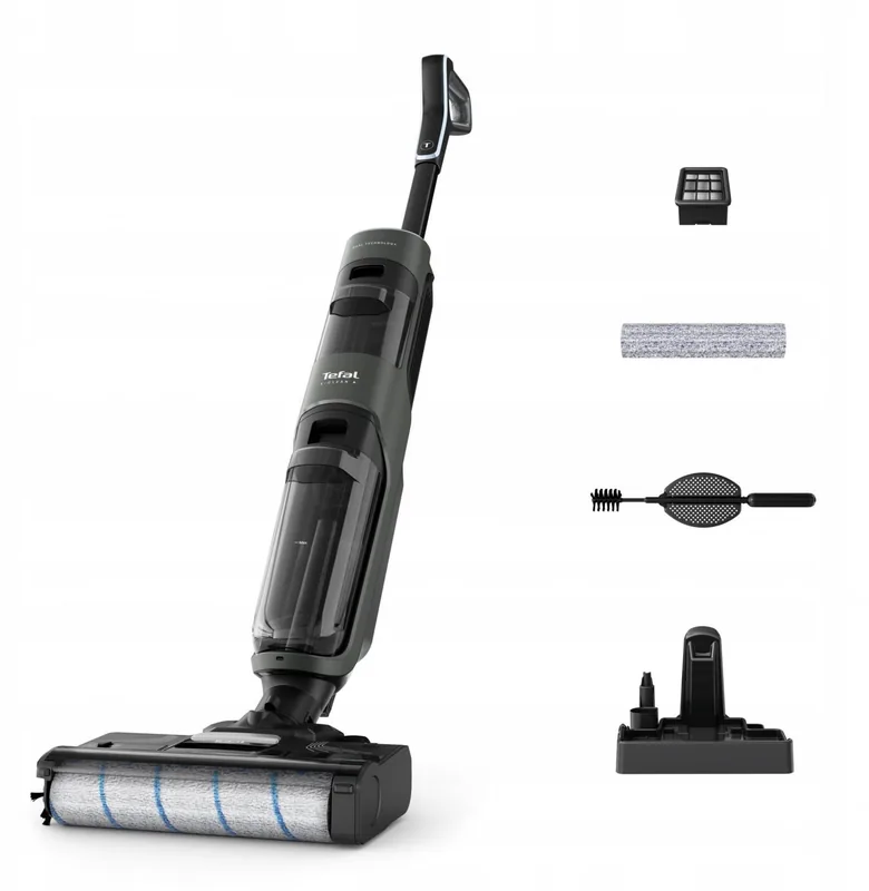 Tefal GF5035F0 X-Clean 4 juhtmevaba märg- ja kuivpuhastaja, hall