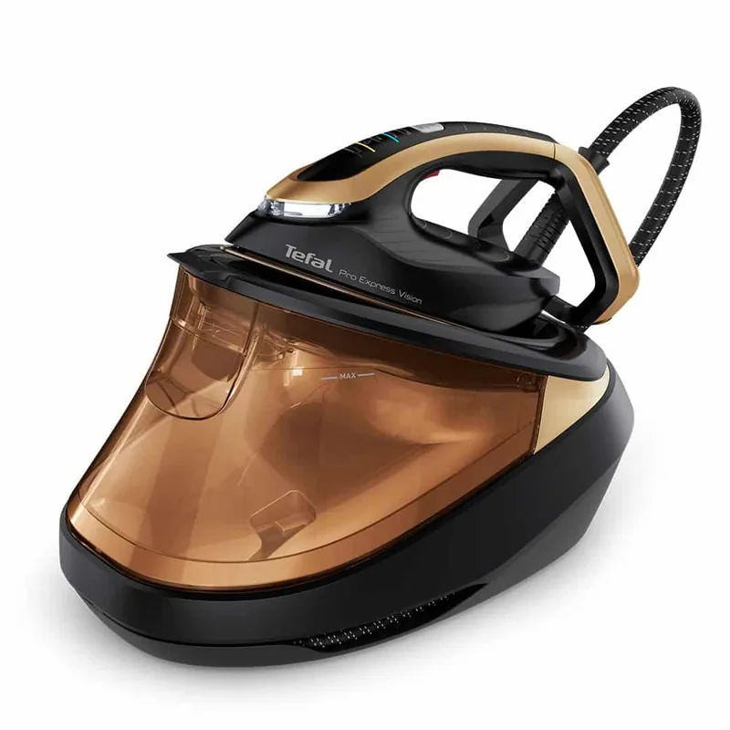 Tefal GV9823 Pro Express Vision triikimiskeskus, 3000W, must/kuldne