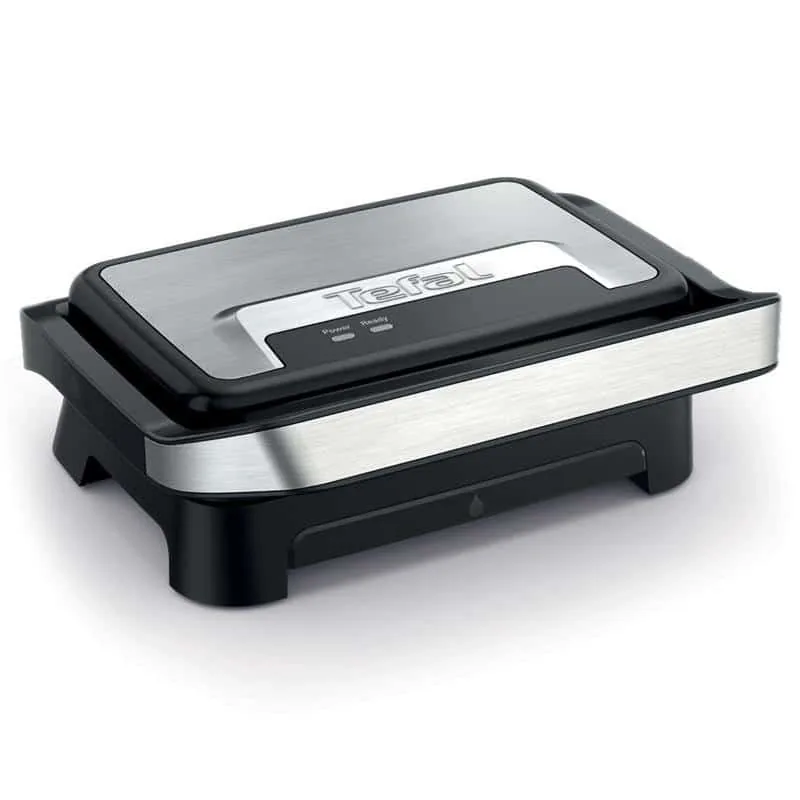 Tefal Inicio Compact GC270D10 kompaktne grill, 1000 W, roostevaba teras