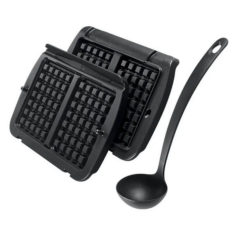 Tefal Optigrill XA724810 vahvliplaadid + kulp, must
