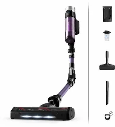 Tefal TY2039 X-Force Flex 9.60 Allergy varstolmuimeja, 45min aku, lilla