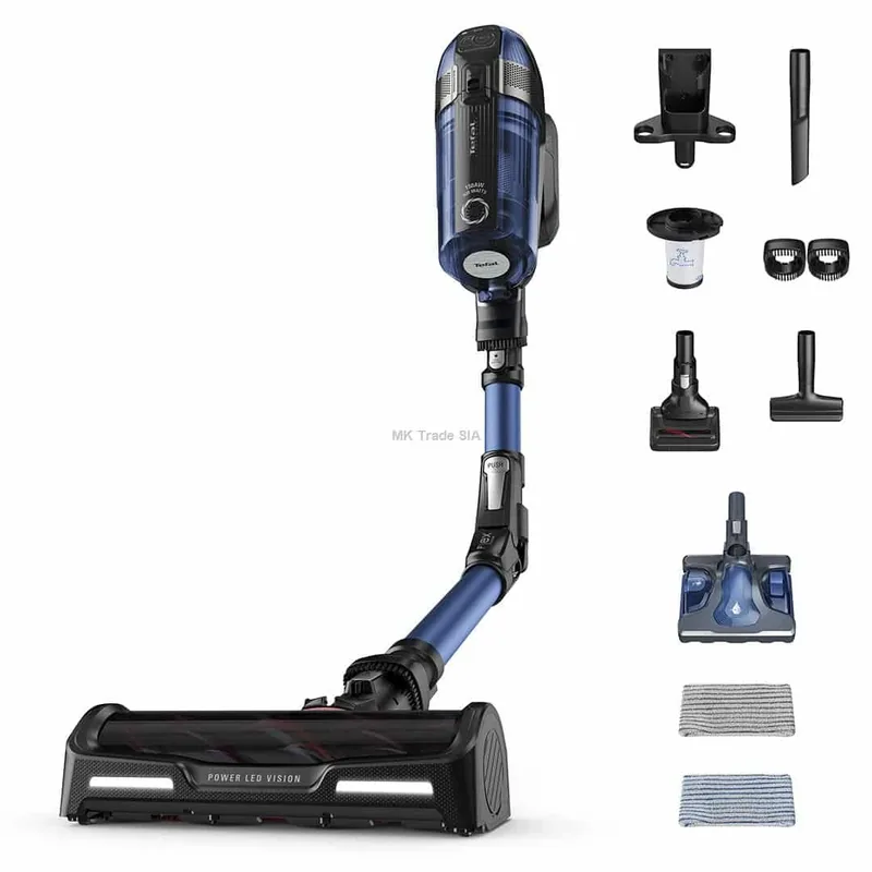 Tefal TY98C0 X-Force Flex 12.60 Aqua varstolmuimeja, sinine