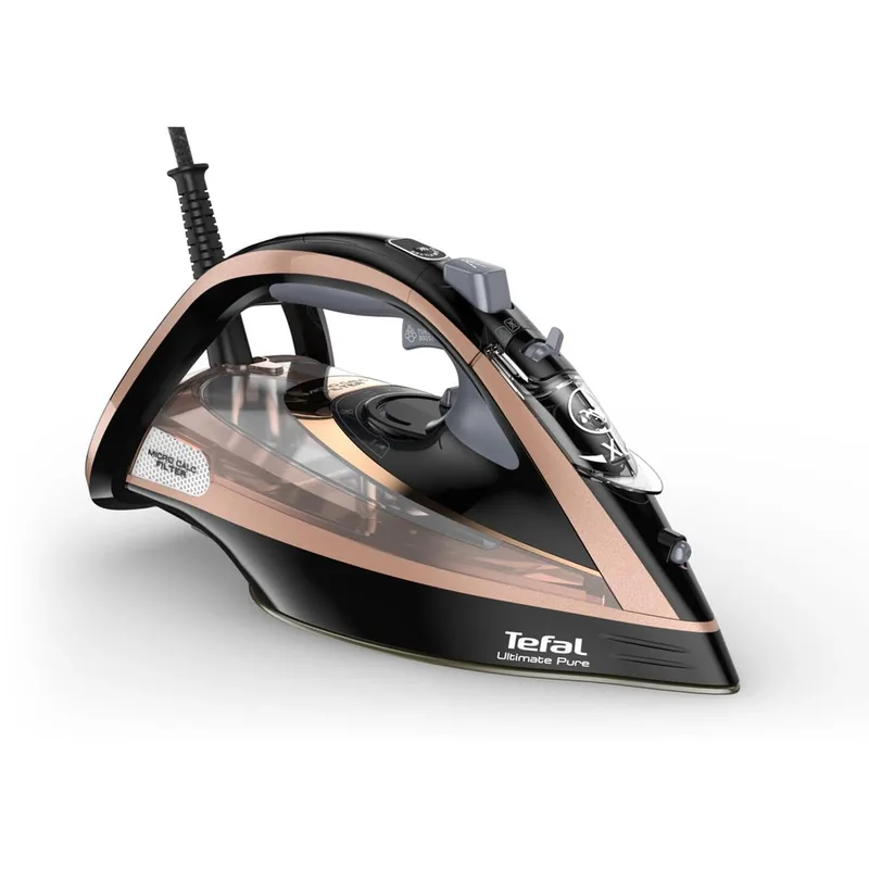 Tefal FV9845 Ultimate Pure aurutriikraud, 3200 W, roosa/must
