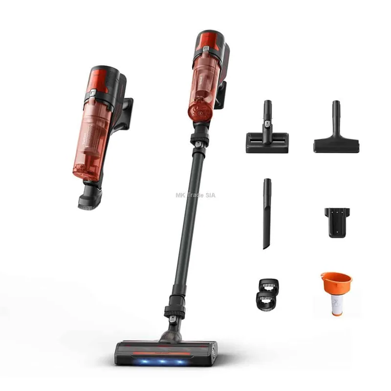 Tefal X-FORCE 8.80 TY1871E0 juhtmevaba varstolmuimeja, punane/tumehall