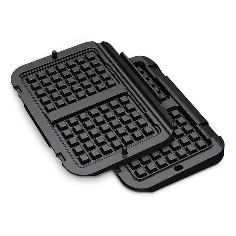 Tefal XA730810 OptiGrill vahvliplaadid, must, 4in1 & 2in1