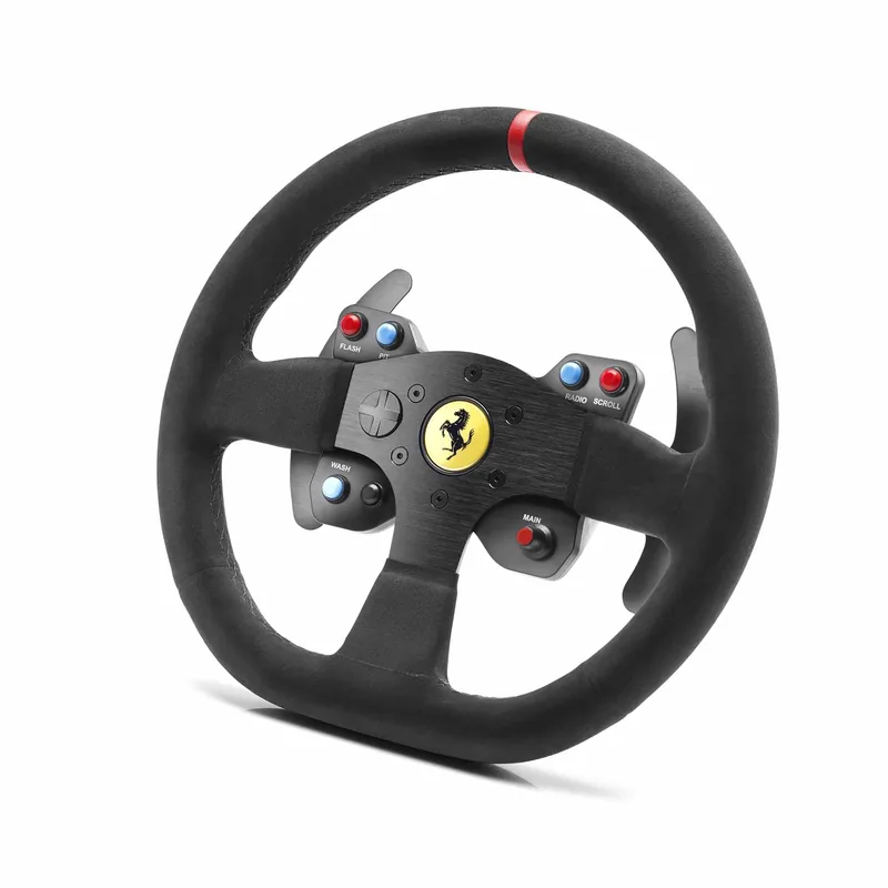 Thrustmaster 599XX EVO 30 Wheel Add-On Alcantara Edition rooliratas, must