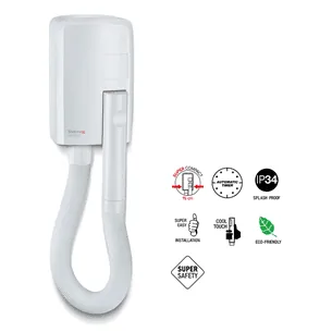 Valera Hotello Shaver (832.01/RT) seinale kinnitatav hotelliföön 1200W