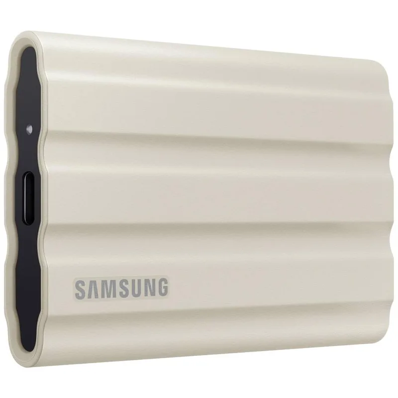 Väl.SSD Samsung T7 Shield 1TB, USB3.2, beige (MU-PE1T0K/EU)