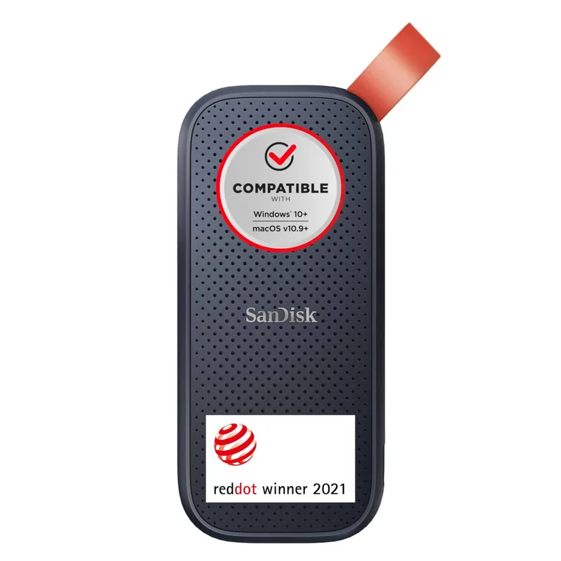 Väl.SSD SanDisk 2TB Portable, USB 3.2 (SDSSDE30-2T00-G26)