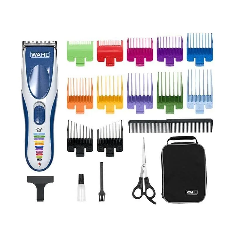Wahl Color Pro Cordless 09649-016 juhtmevaba juukselõikur, valge/sinine