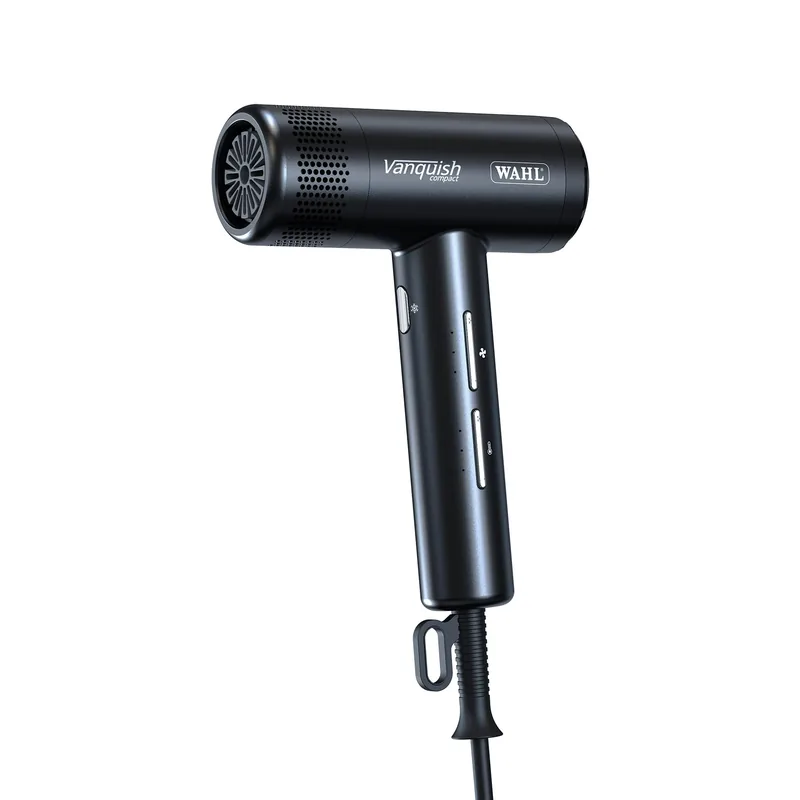 Wahl Vanquish Compact 4322-0470 föön, 1600W, digitaalne mootor, must
