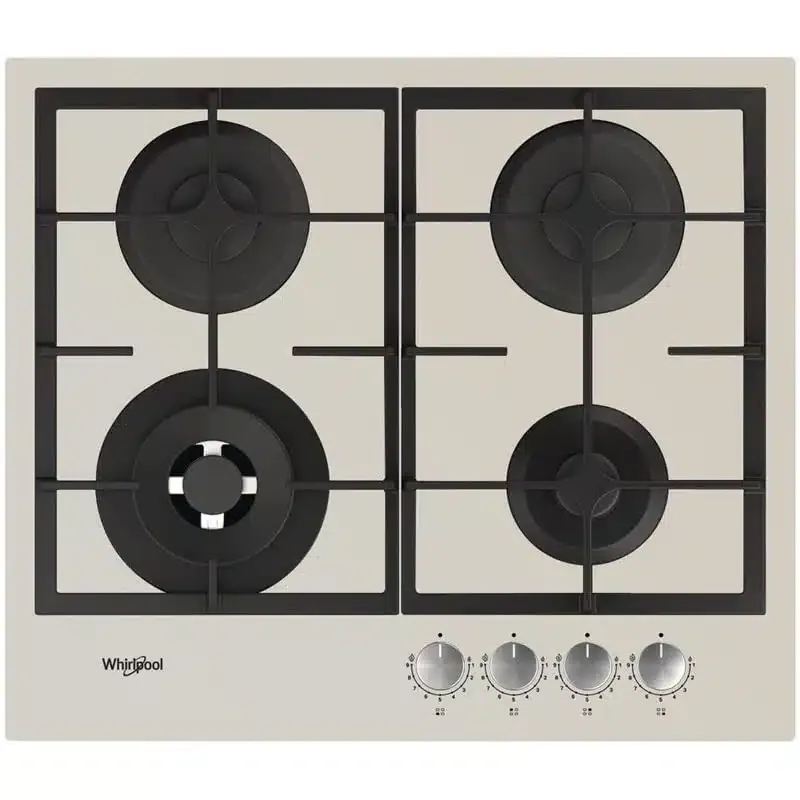 Whirlpool AKTL629/S integreeritav gaasipliidiplaat, 4 põletit, hõbe