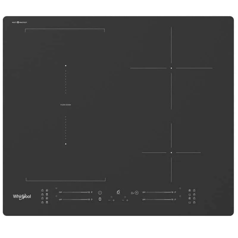 Whirlpool WFS7560NEBM integreeritav induktsioonpliidiplaat, 59 cm, must