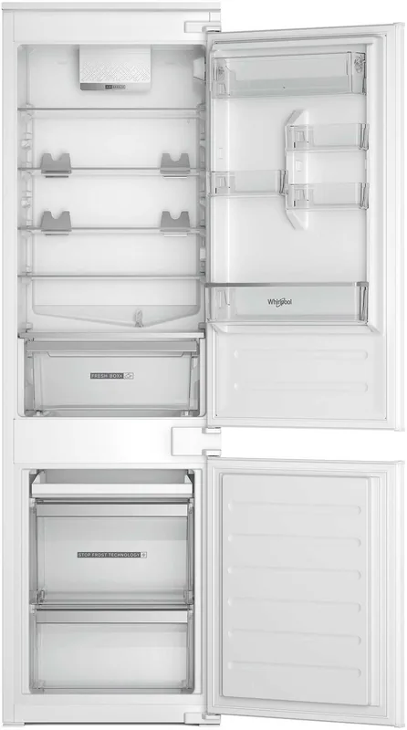 Whirlpool WHC18D011C1SF integreeritav külmik-sügavkülmik, 268 L, 177 cm