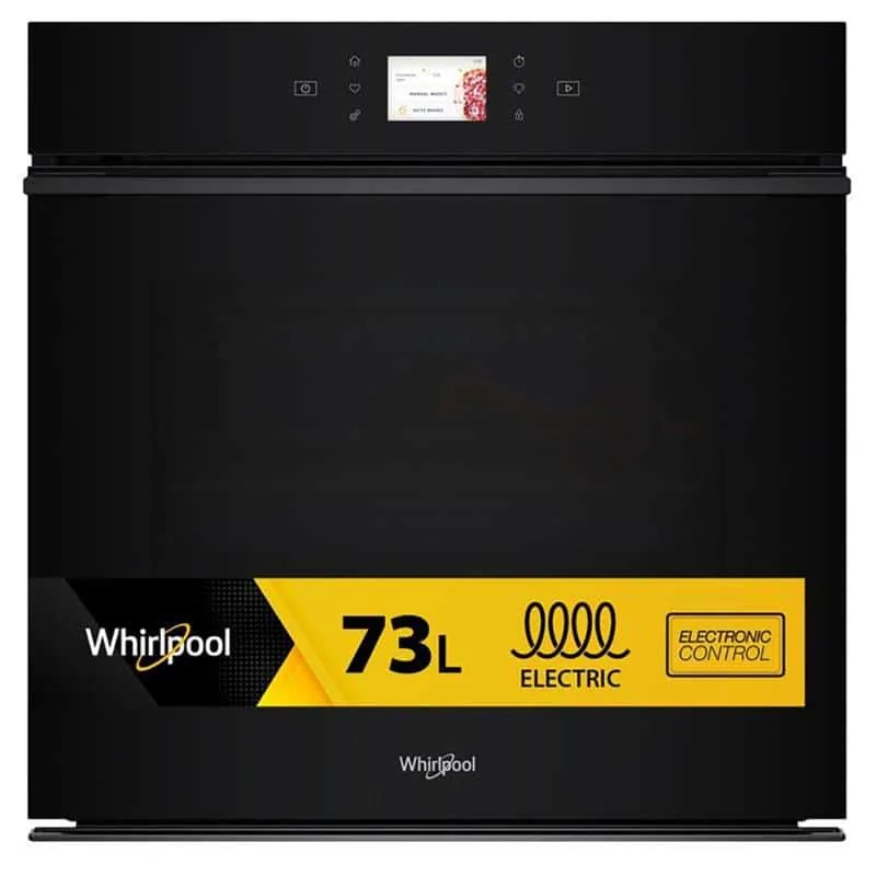 Whirlpool WOI98MPT2SBA integreeritav pürolüütiline ahi, 73 L, must
