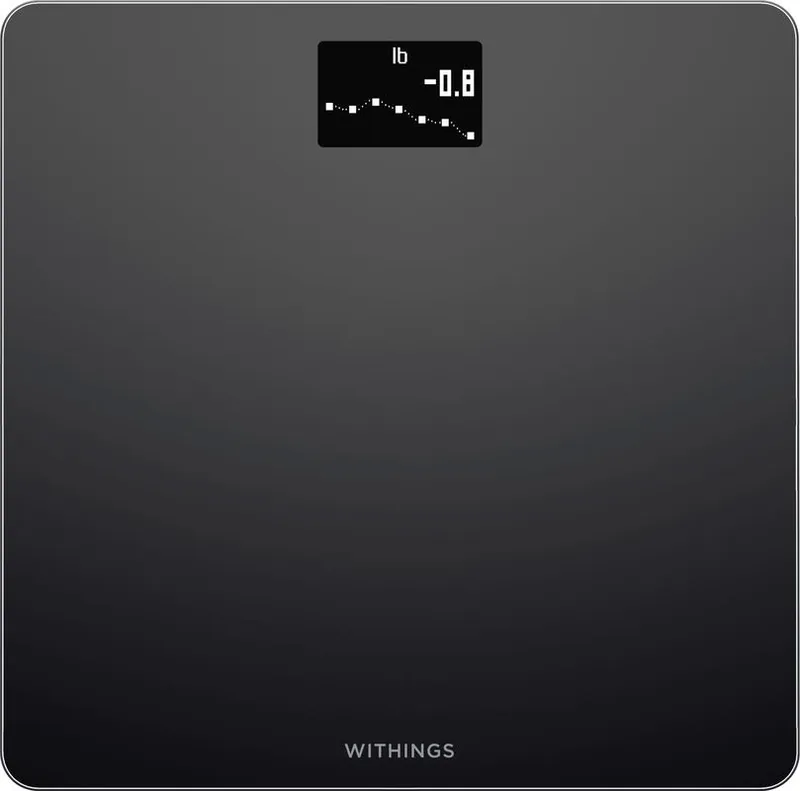Withings Body BODY.BLACK diagnostiline saunakaal, Wi-Fi, must