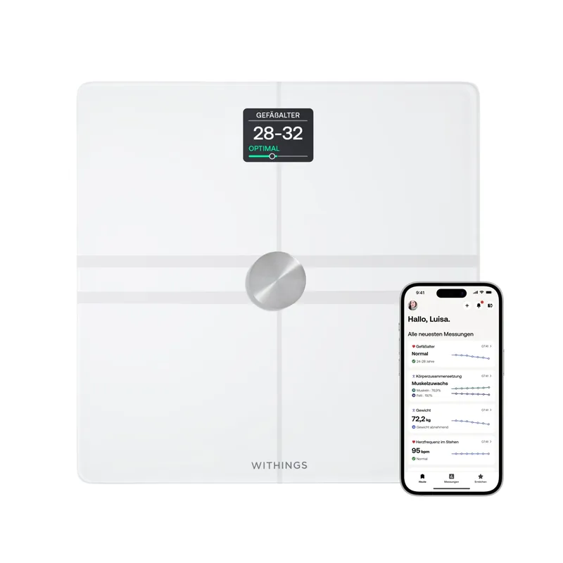 Withings Body Comp, valge - Diagnostiline saunakaal, BODYCOMP.WHITE
