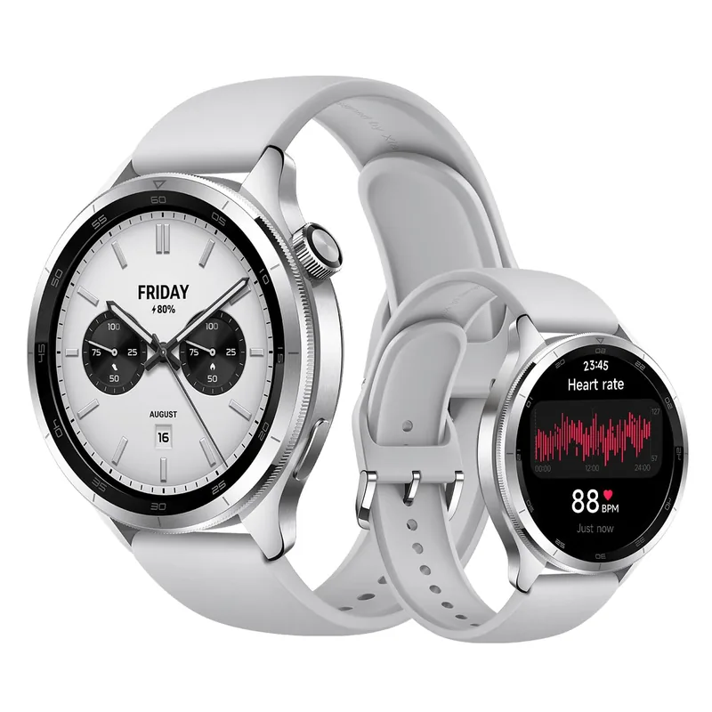 Xiaomi Watch S4 BHR9197GL nutikell 1,43" AMOLED, hõbedane