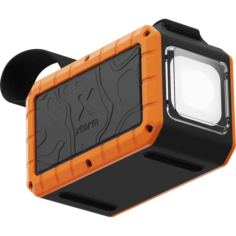 Xtorm XR204 tugev akupank taskulambiga, 40000 mAh, must/oranž