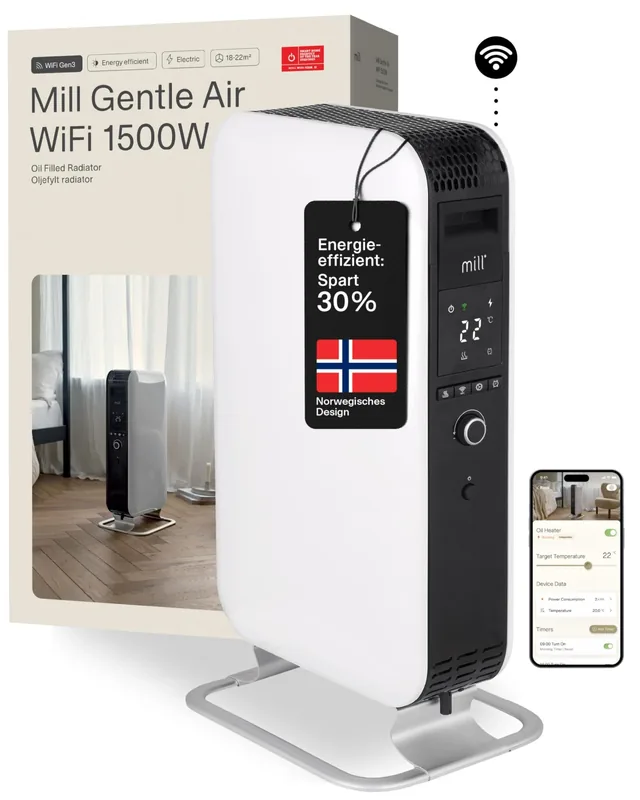Õlikütteseade Mill OIL1500WIFI3, 1500 W